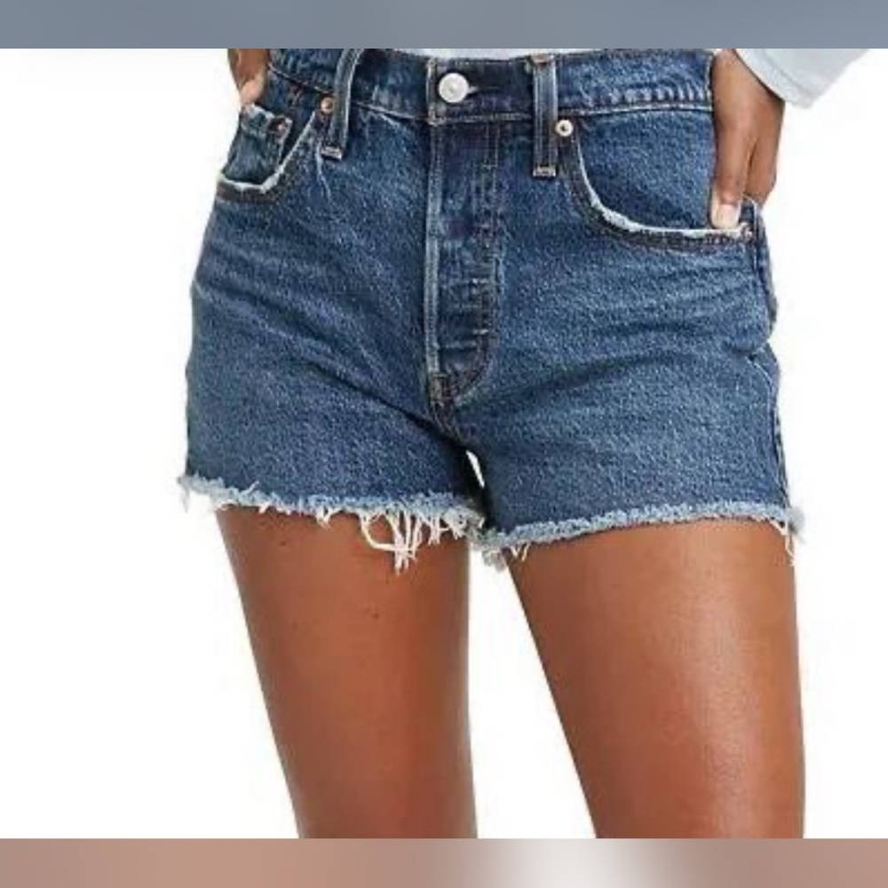 Levi's Blue Jean Shorts for Women